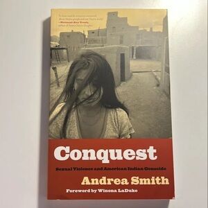 Conquest by Andrea Smith - Red & Sepia Cover